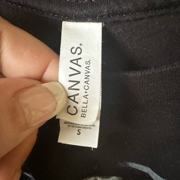 Taylor Swift Reputation Tour Shirt Adult S Canvas Black Short Sleeve T-Shirt - Picture 4 of 4